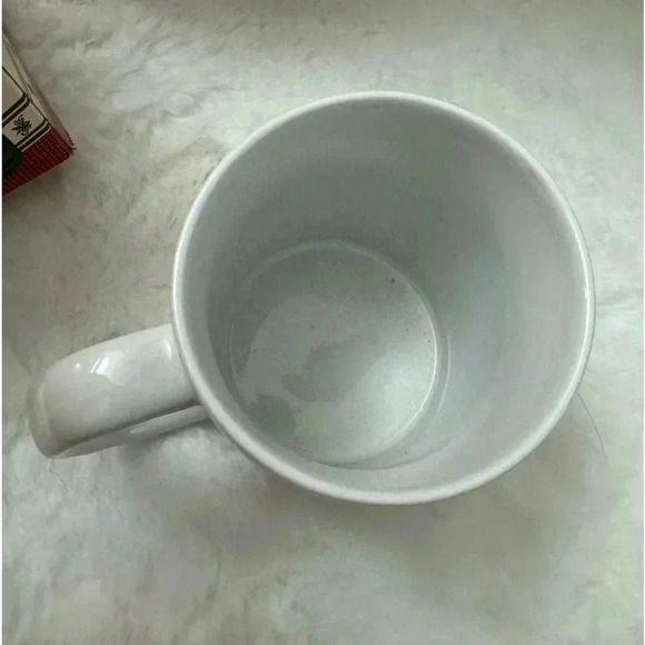 Vintage Goose Geese Ducks NIB Christmas Wreath Coffee Mug 90’s Cottagecore - Picture 5 of 11